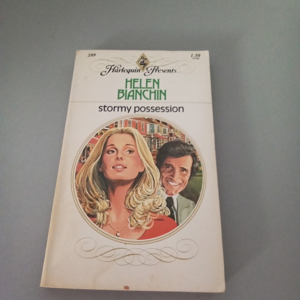 Stormy Possession Helen Bianchin Harlequin Presents 289 Vintage 1979 Paperback